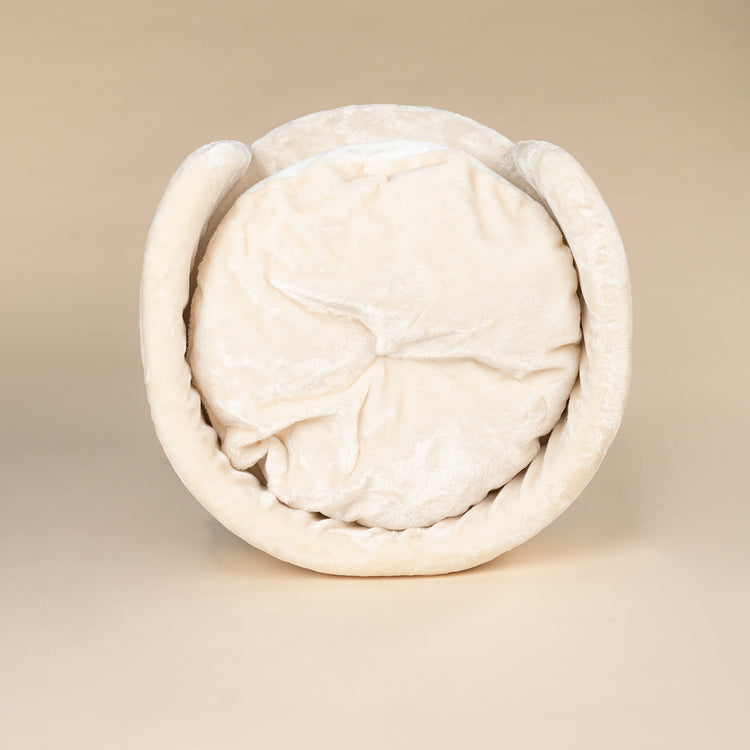 Beige, Seduta rotonda con diametro di 60 cm (comprende cuscino)