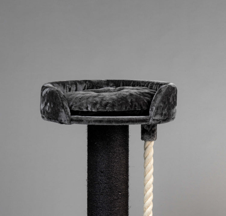 Grigio Scuro, Seduta rotonda con diametro di 60 cm (comprende cuscino)