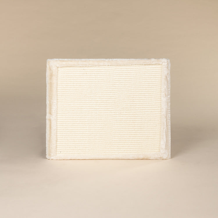Pannello laterale in sisal tiragraffi a torre, Palace 57 x 47 cm (Beige)